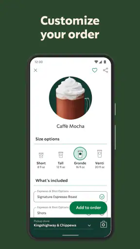 Starbucks screenshot
