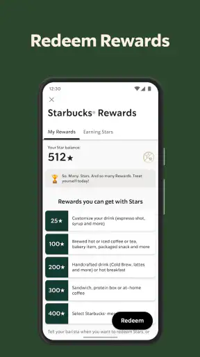 Starbucks screenshot