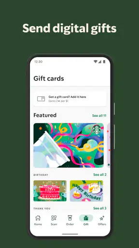 Starbucks screenshot