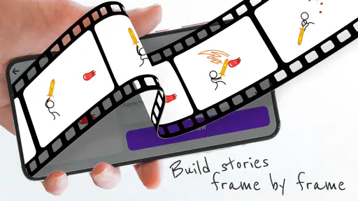 Stickman: draw animation maker screenshot