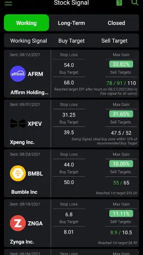 Stock Scanner - Market Mover screenshot