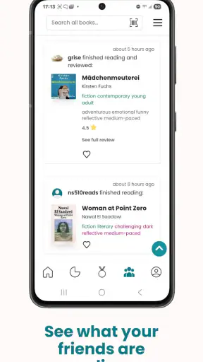 StoryGraph screenshot