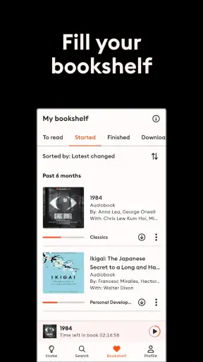 Storytel - Audiobooks & Books screenshot