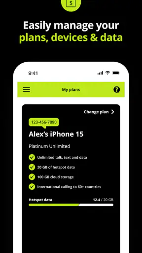 My Straight Talk: Mobile App screenshot