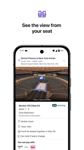 StubHub - Live Event Tickets screenshot
