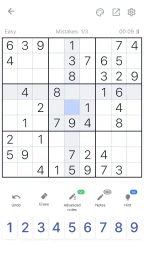Sudoku - Classic Sudoku Puzzle screenshot