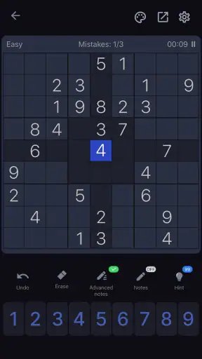 Sudoku - Classic Sudoku Puzzle screenshot