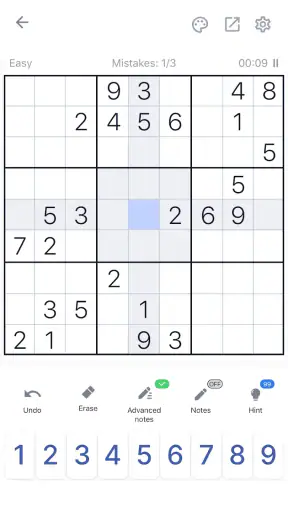 Sudoku - Classic Sudoku Puzzle screenshot