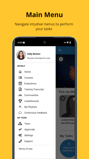 SumTotal Next screenshot