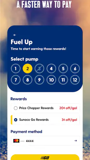 Sunoco: Pay fast & save screenshot