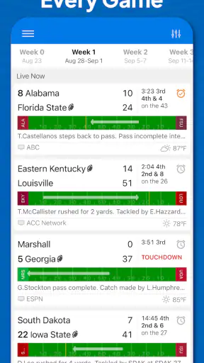 Superfan: College Football screenshot
