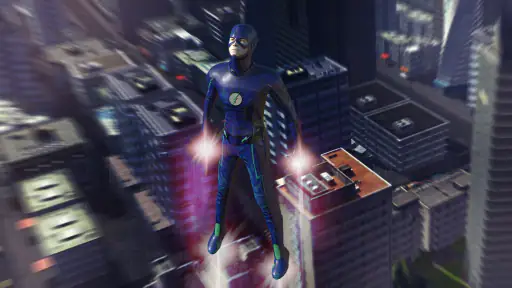 Superhero Flying speedster screenshot