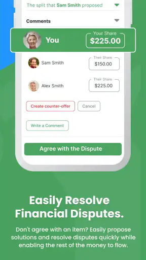 SupportPay: Split Expenses screenshot