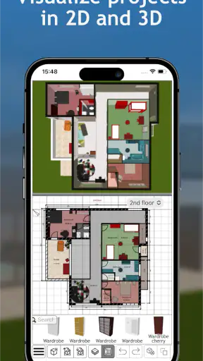 Sweet Home 3D Mobile screenshot