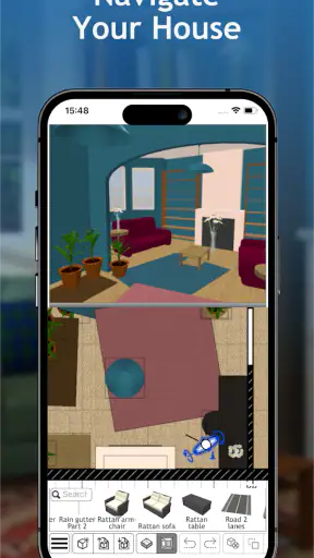 Sweet Home 3D Mobile screenshot