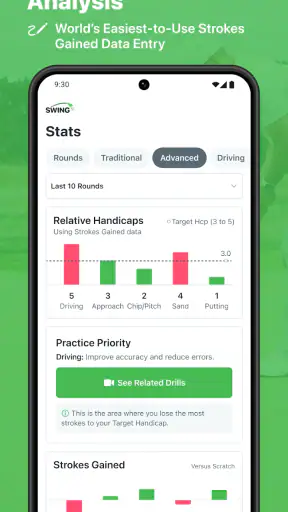 SwingU: Golf GPS Range Finder screenshot