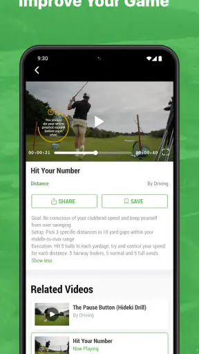 SwingU: Golf GPS Range Finder screenshot