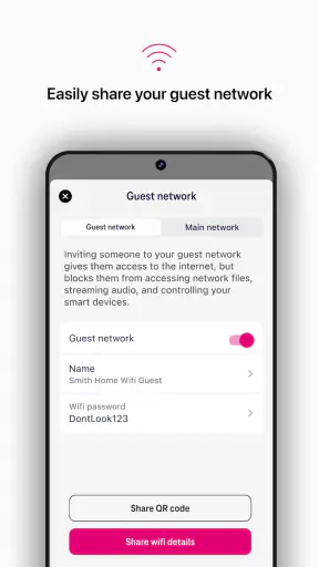 T-Mobile Fiber: eero screenshot