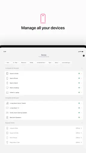 T-Mobile Fiber: eero screenshot