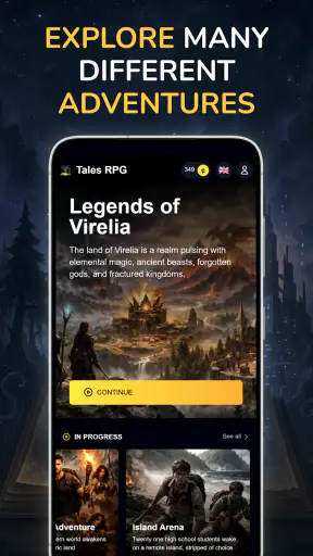 Tales RPG: AI Text Adventure screenshot