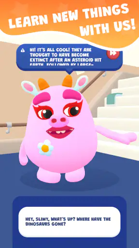 Talk to me Slimy: Talking Pet screenshot