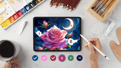 Tap Color Pro: Color By Number screenshot