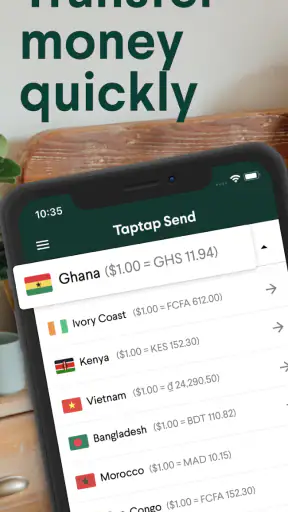 Taptap Send: Money Transfer screenshot