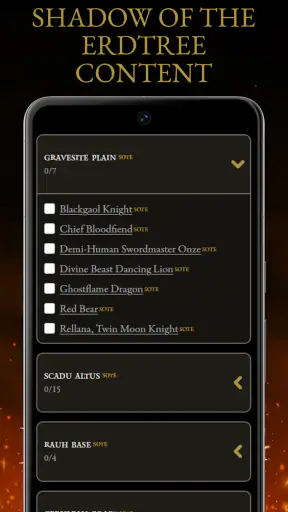 Tarnished Checklist Premium screenshot