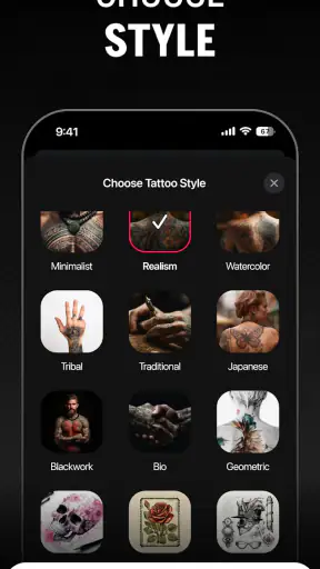 Tattoo AI - Tattoo Design screenshot
