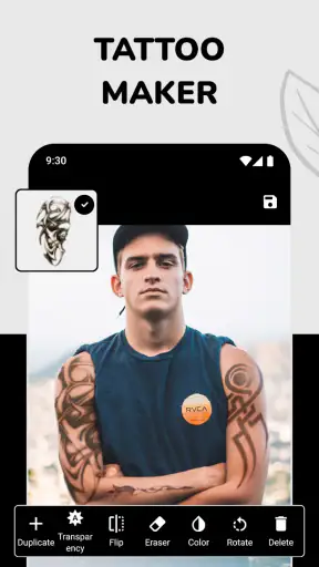 Tattoo Simulator Tattoo Maker screenshot