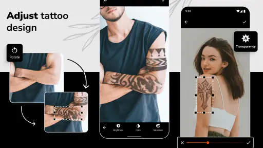 Tattoo Simulator Tattoo Maker screenshot
