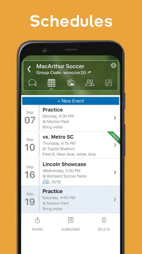 TeamReach - Your Team App screenshot