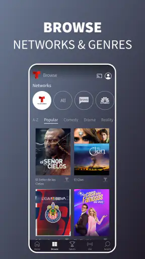 Telemundo: Series y TV en vivo screenshot