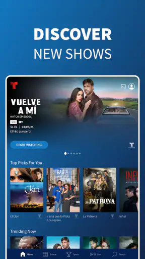 Telemundo: Series y TV en vivo screenshot