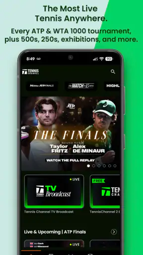 Tennis Channel screenshot