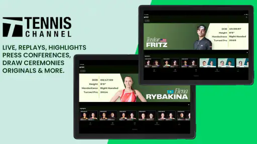 Tennis Channel screenshot
