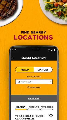 Texas Roadhouse screenshot