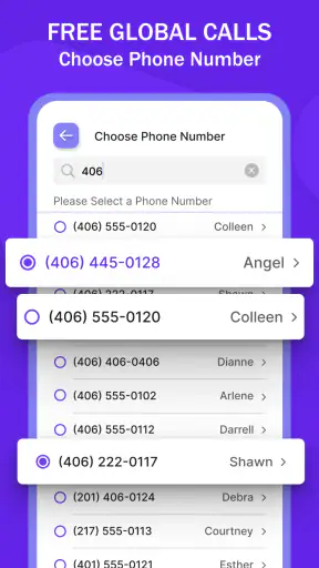 Text, Call & Phone number screenshot