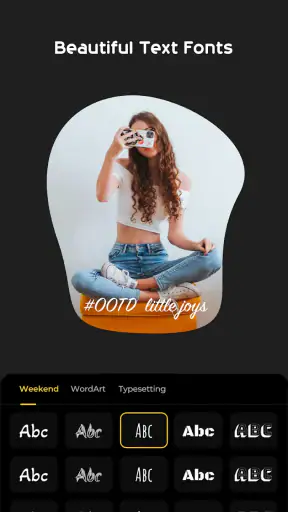 Textify- Art Font Photo Editor screenshot