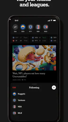 The Athletic: Sports News screenshot
