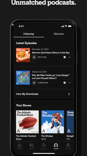 The Athletic: Sports News screenshot