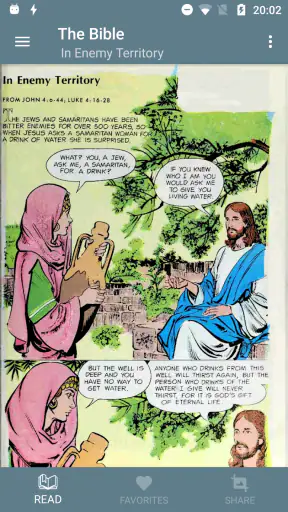 The Bible in pictures screenshot