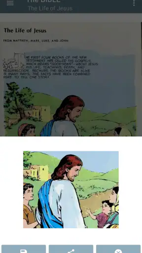 The Bible in pictures screenshot