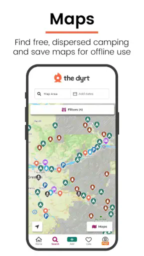 The Dyrt: RV & Free Camping screenshot