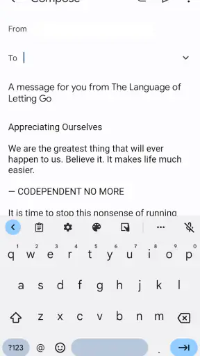 The Language of Letting Go screenshot