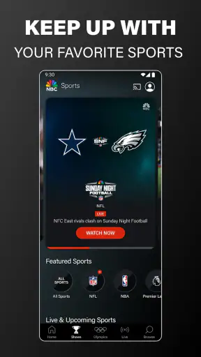 The NBC App - Stream TV Shows screenshot