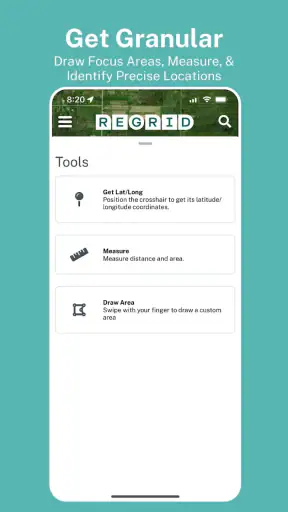 The Regrid Property App screenshot