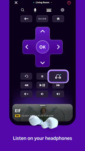 The Roku App (Official) screenshot