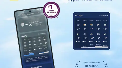 The Weather Network screenshot