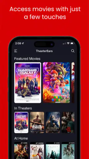 TheaterEars Movies in Spanish screenshot